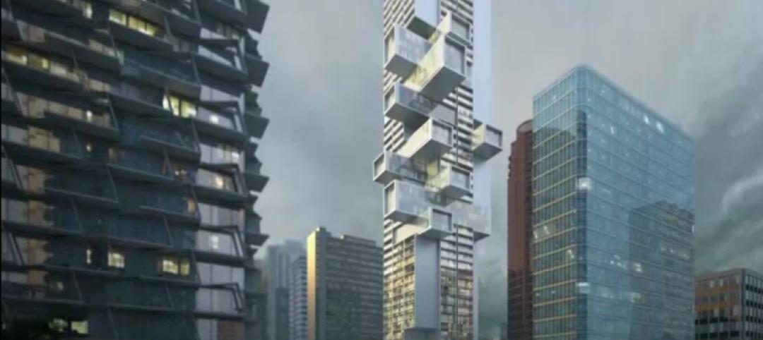 A ‘stacked box’ skyscraper proposed for Vancouver