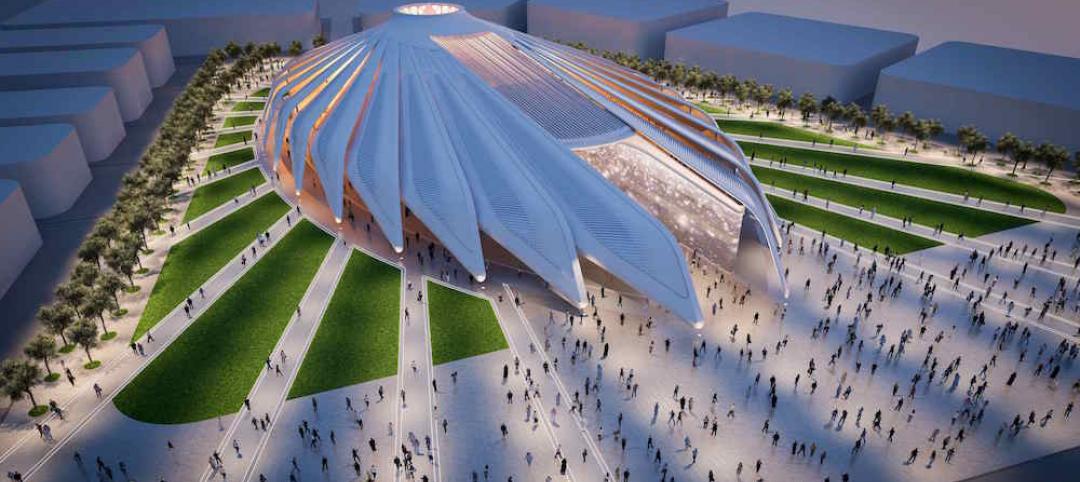 Santiago Calatrava designs falcon pavilion for UAE at Dubai Expo