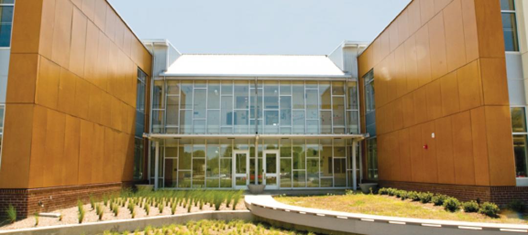 College Park Elementary School, Virginia Beach, Va., has an integrated wetland g