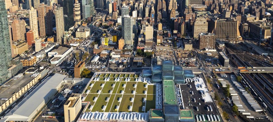 With the renovation, the Javits Center now has the largest green roof in the Nor