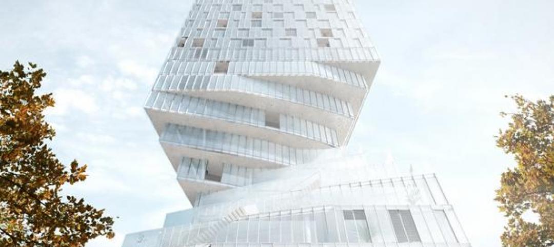 MVRDV designs twisty skyscraper to grace Vienna's skyline