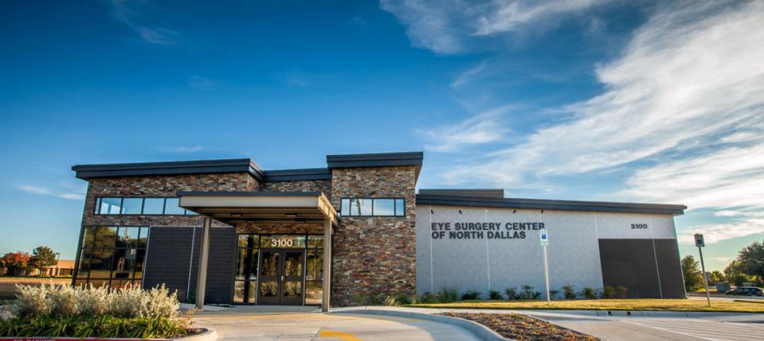 Texas eye surgery center captures attention in commercial neighborhood
