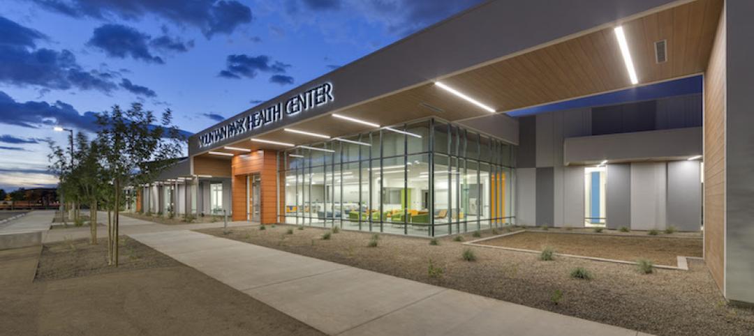 The exterior of the new Mountain Park Health Center clinic