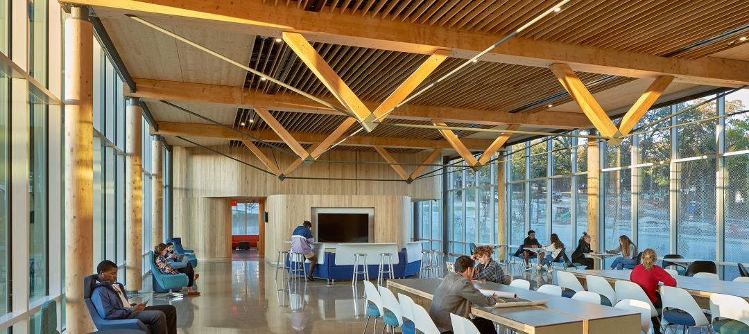 As a building material, mass timber has come a long way since the completion of the John W. Olver Design Building at the University of Massachusetts Amherst in 2017—our firm’s first mass timber building. All photos courtesy Leers Weinzapfel Associates