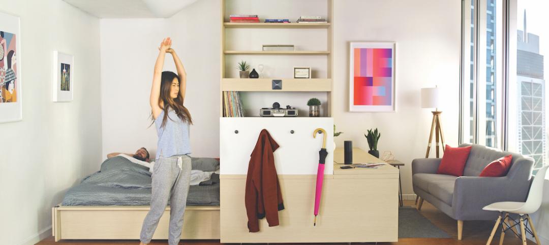 Robotic interiors: How to make a studio apartment feel as big as a one-bedroom unit