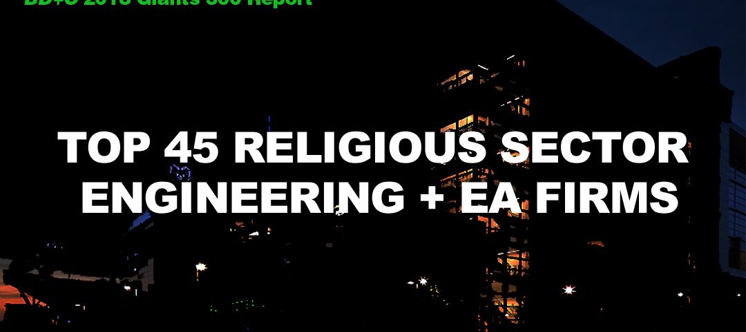 Top 45 Religious Sector Engineering + EA Firms [2018 Giants 300 Report]