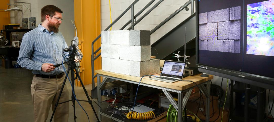 Researchers create building air leakage detection system using a camera in real time