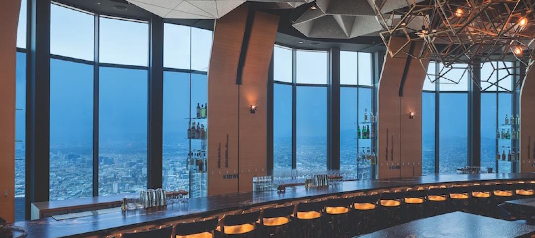 The 71Above restaurant in the U.S. Bank Tower in Los Angeles, which features SageGlass electrochromic glass.