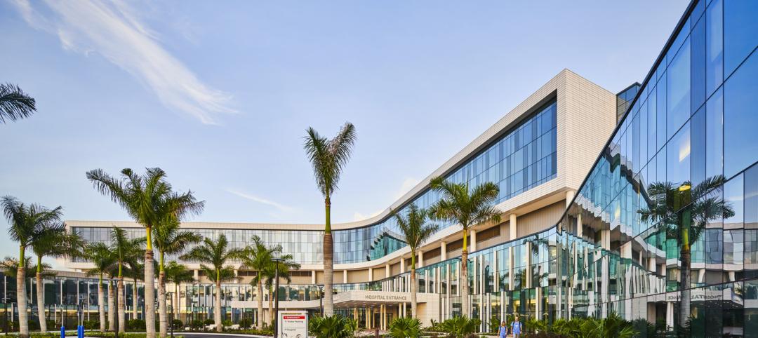 Pictured: The 365,000-sf Sarasota Memorial Hospital in Venice, Fla. Gilbane was the contractor for the project. Flad Architects was the architect. Photo courtesy Gilbane 