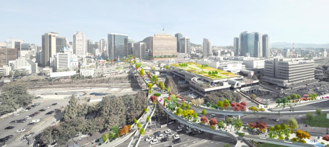 MVRDV Selected to Design High-Line Inspired Park ‘Seoul Skygarden’