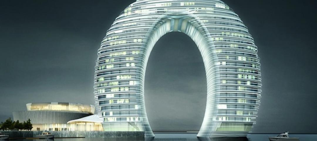 Located on Lake Tai, the Sheraton Huzhou Hot Spring Resort by MAD is a 102-meter