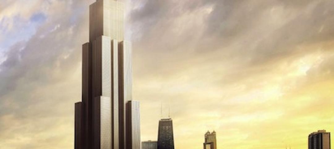 Sky City, Changsha. Rendering courtesy of Broad Sustainable Building