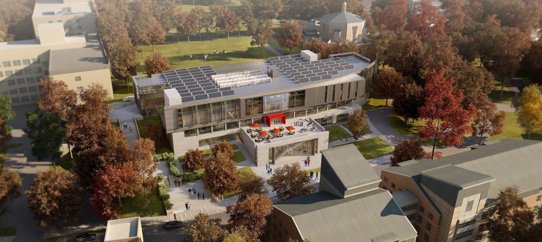 St. Vincent Health Sciences Center at St. John’s University will feature geothermal heating, cooling