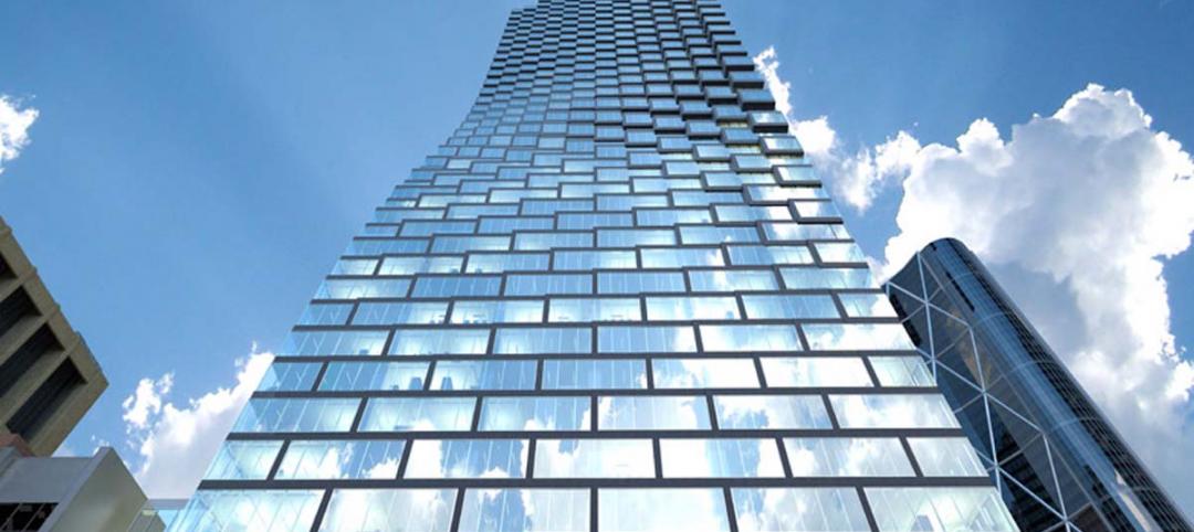 Work begins on Bjarke Ingels' pixelated tower in Calgary