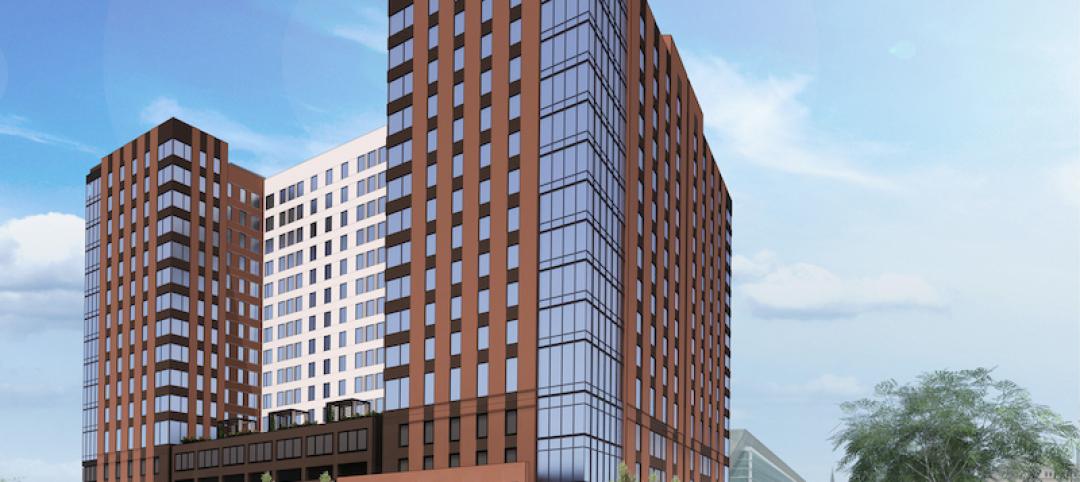 The Standard at Columbia exterior rendering