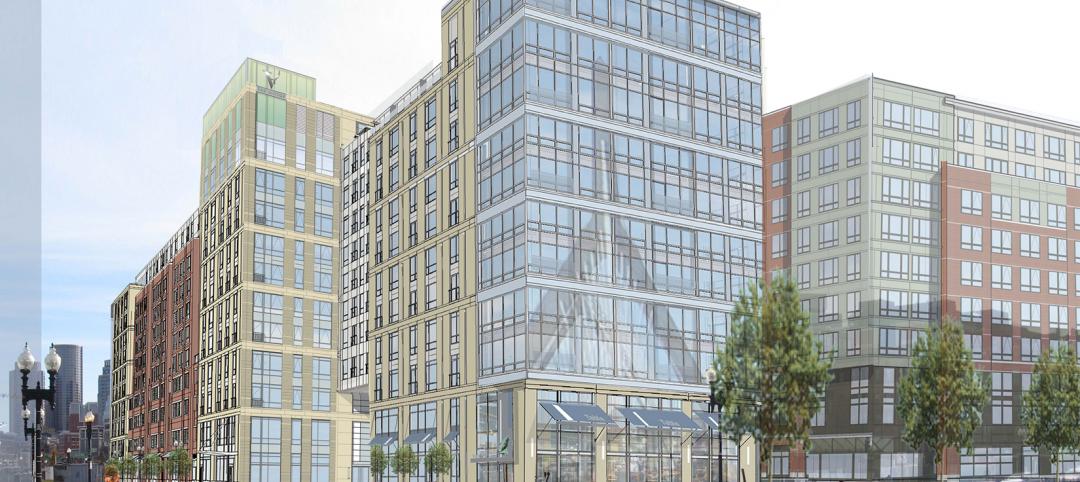The Victor, Boston, 12-story, 377,000 sf residential tower 