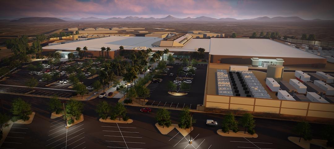 Top 45 Data Center Construction Firms for 2019 HKS - Aligned Energy - Aerial Perspective Rendering