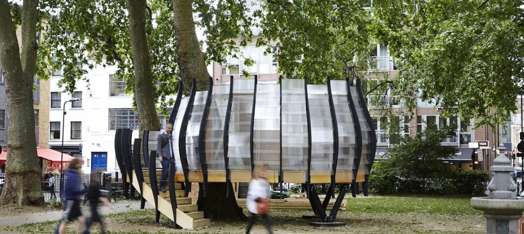 Pop-up tree-office opens in London borough of Hackney