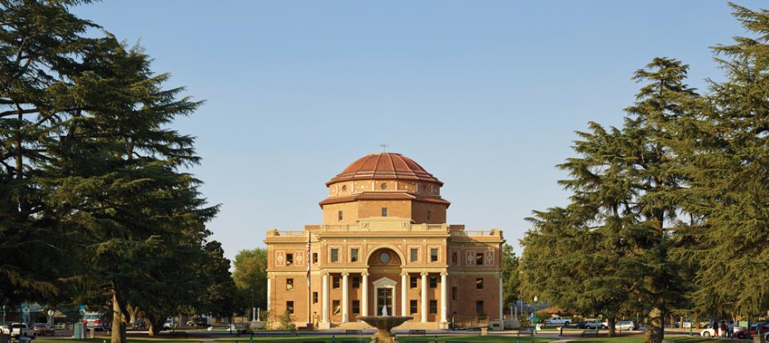 Atascadero City Hall was severely damaged by the San Simeon earthquake in 2003. 