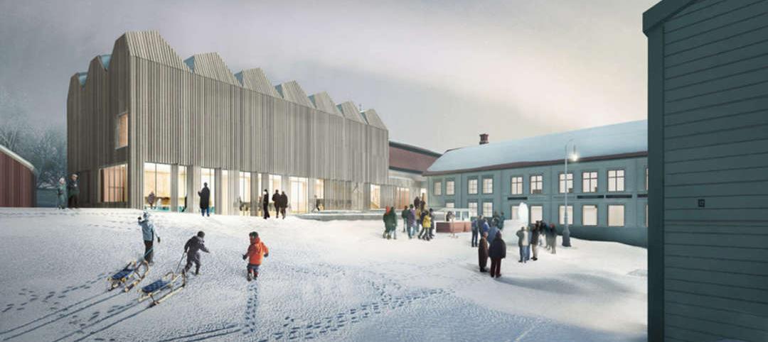 Henning Larsen Architects designs a timber museum extension in Sweden