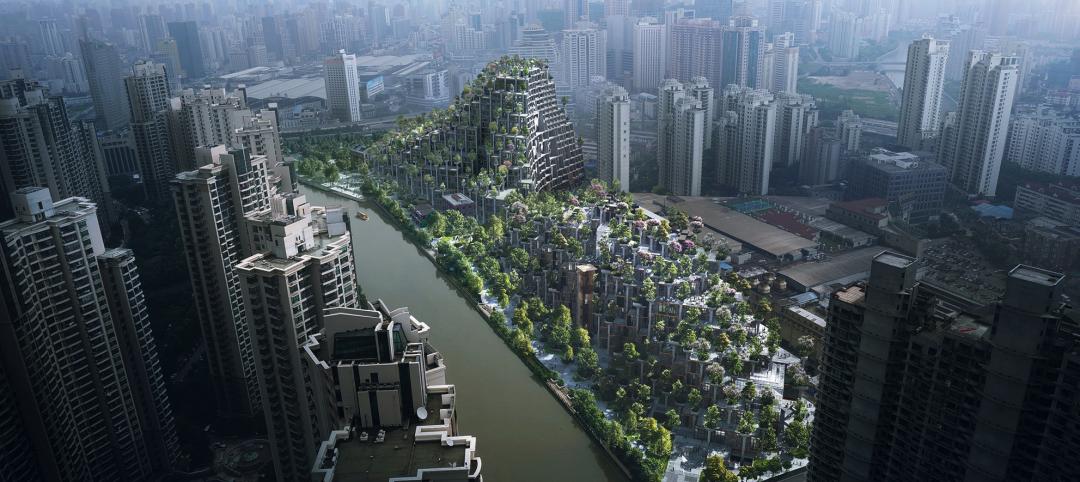 “Tree-covered mountains” planned for urban Shanghai