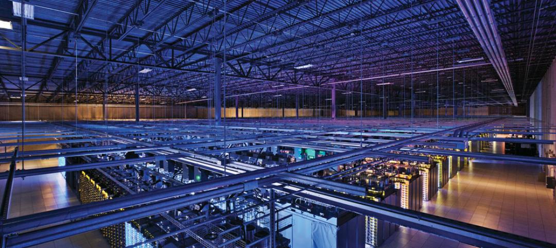 Googles data centers include this massive server room in Council Bluffs, Iowa. 