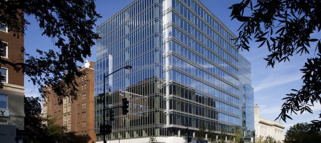 The 260,000-sf 901 K Street building is among the green offices in Washington, D