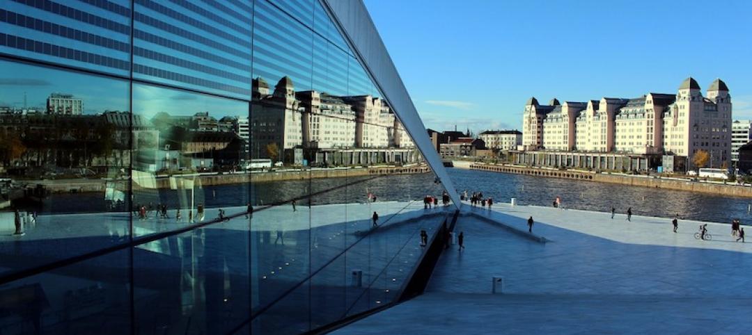 Oslo opera house and public space
