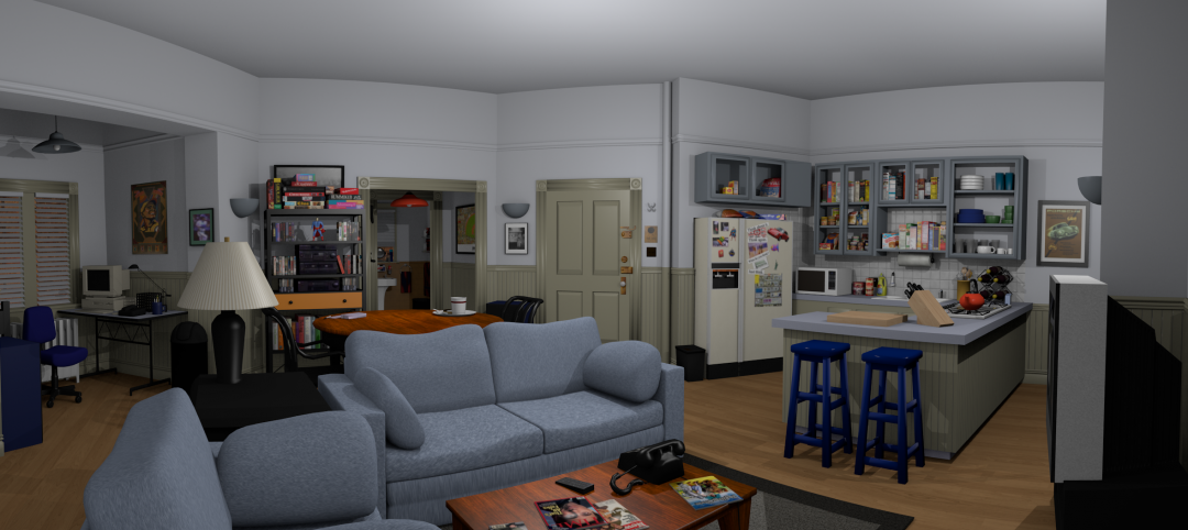 Greg Miller used the Unity coding language to create "Jerry's Place." All render