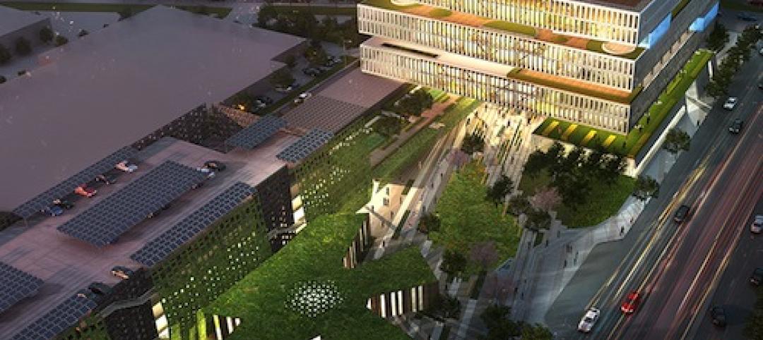 Green roofs will be a hallmark of Samsung's Silicon Valley complex.