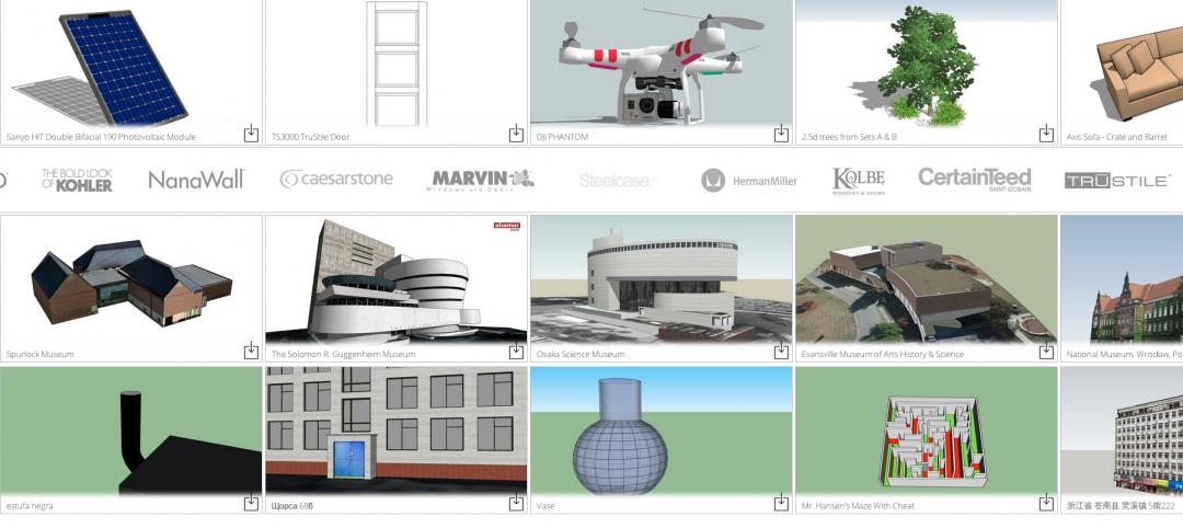 SketchUp 2014 features major enhancements to SketchUps 3-D Warehouse, the world