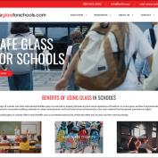 Safeglassforschools home page