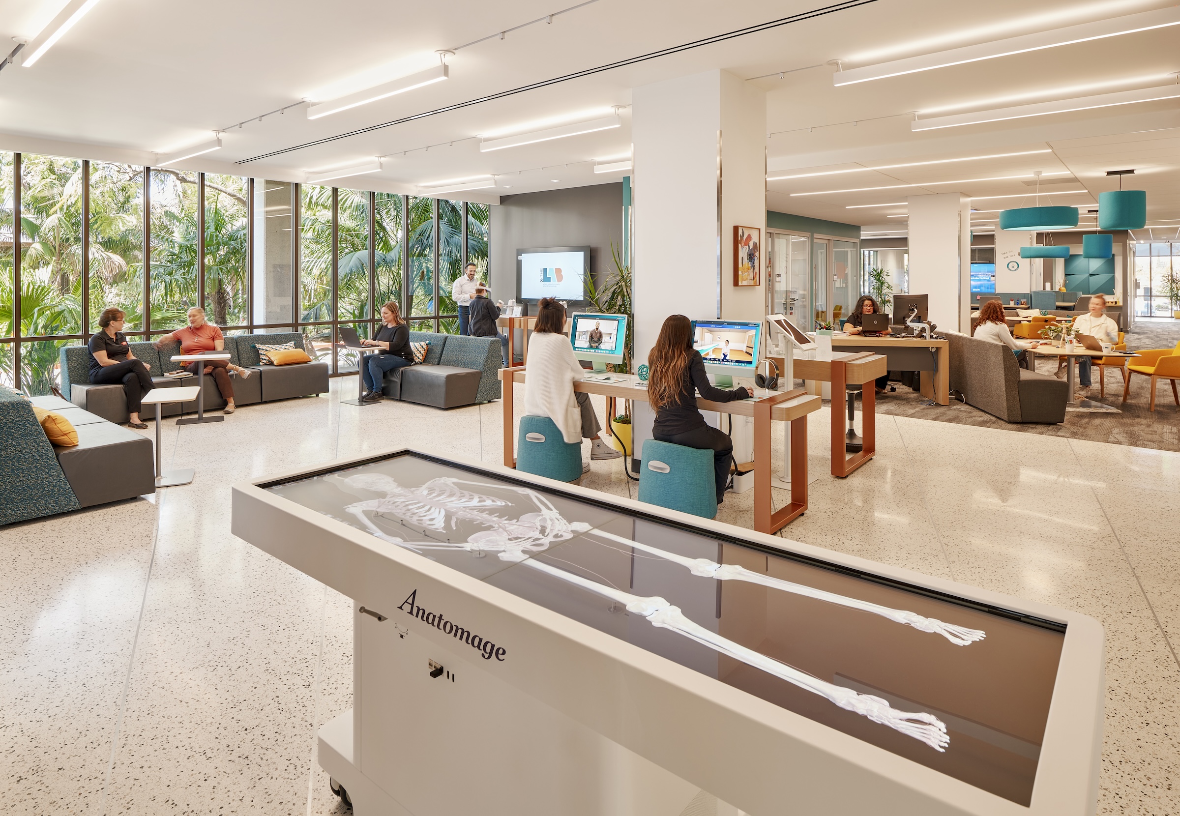 Top 100 Science + Technology Facility Architecture Firms for 2023 - West Coast University, Anaheim, Calif., designed by Gensler. Photo: Ryan Gobuty, courtesy Gensler