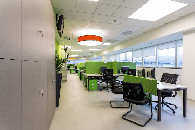 Office space in the new Arval headquarters