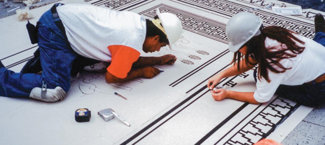 Decorative concrete is growing in popularity for both interior and exterior appl