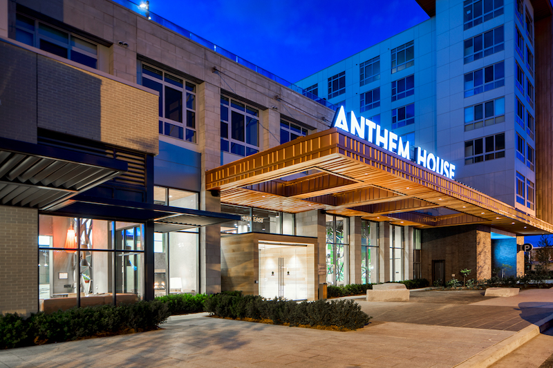 The entrance to Anthem House