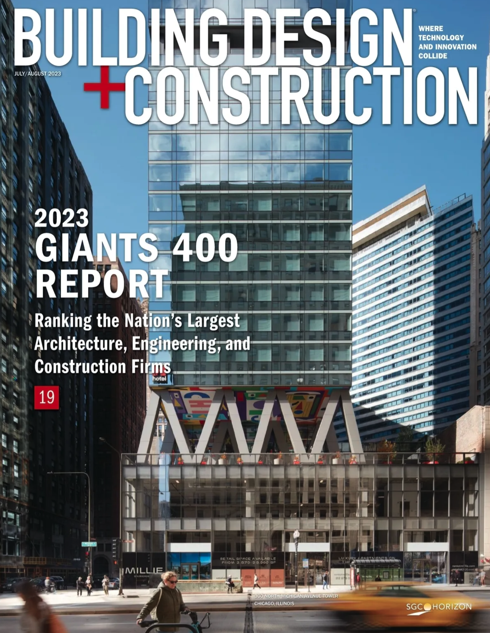July/August 2023 of Building Design+Construction magazine - 2023 Giants 400 Report