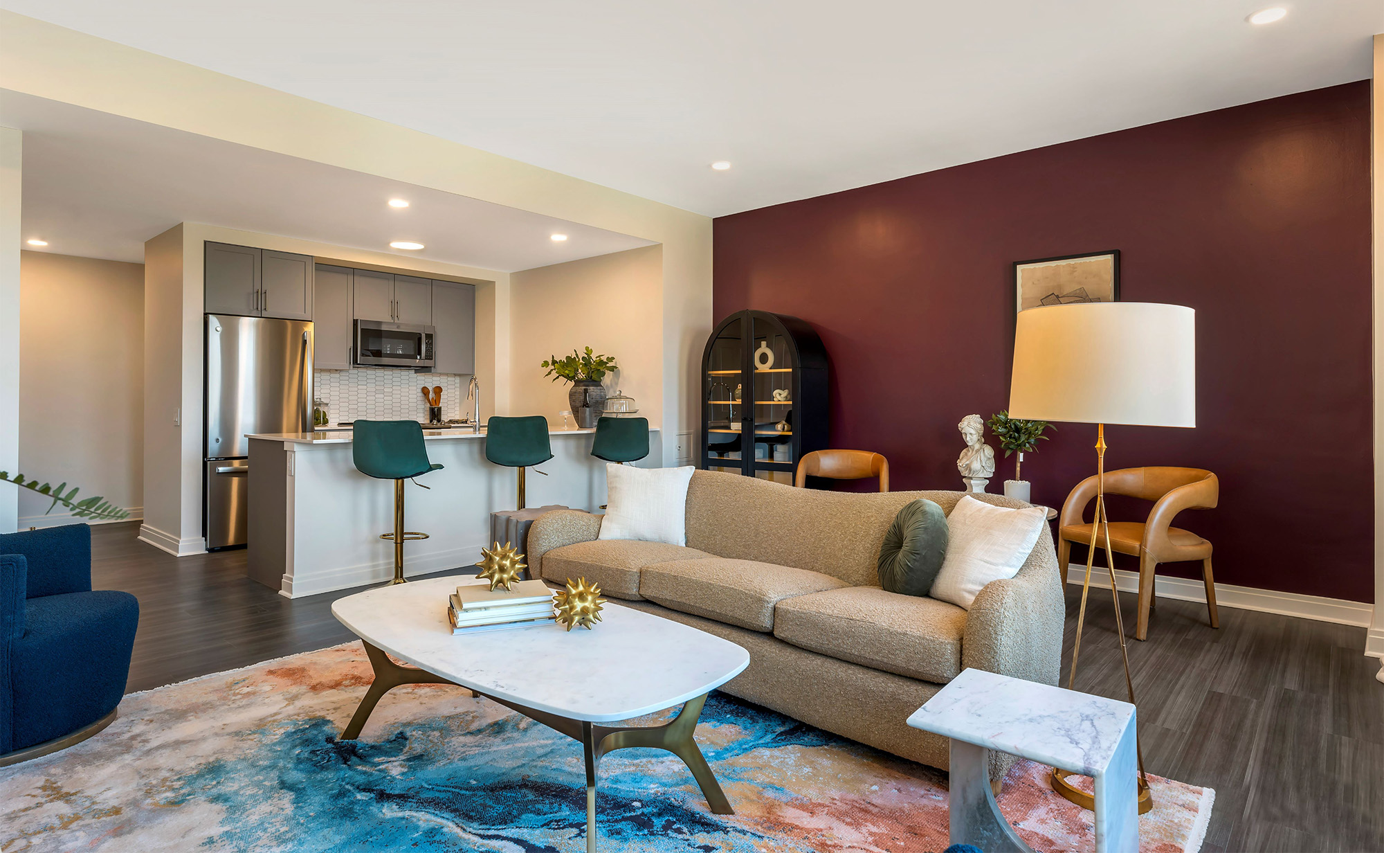 Luxury apartments living room